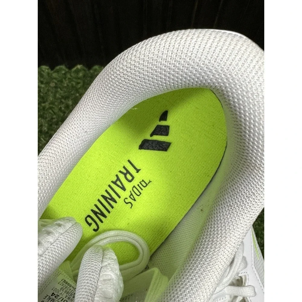 Size 12.5 - Adidas Amplimove White Lucid Lemon